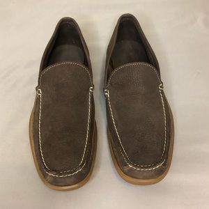 Timberland Odelay Brown Nubuck Leather Loafers Size 13